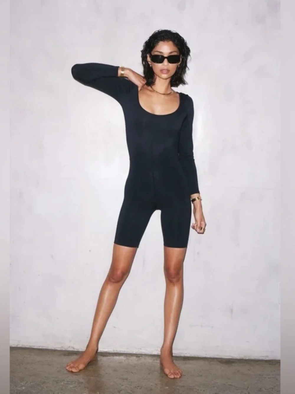HEROS Activewear Bodysuit / The Biketard / Black S